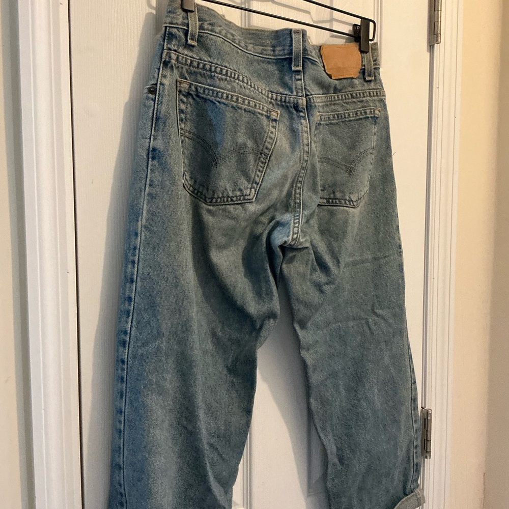 Vintage Classic Blue Denim Jeans - Picture 7 of 8